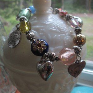 Friendship charm bracelet